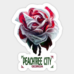 Peachtree City Georgia Sticker